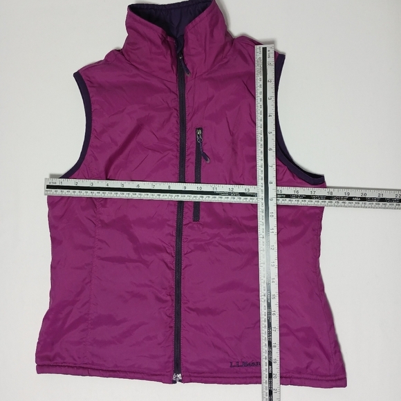 Ladies LL BEAN  Quilted Reversible Vest. Size Xs Petite. - Picture 3 of 6